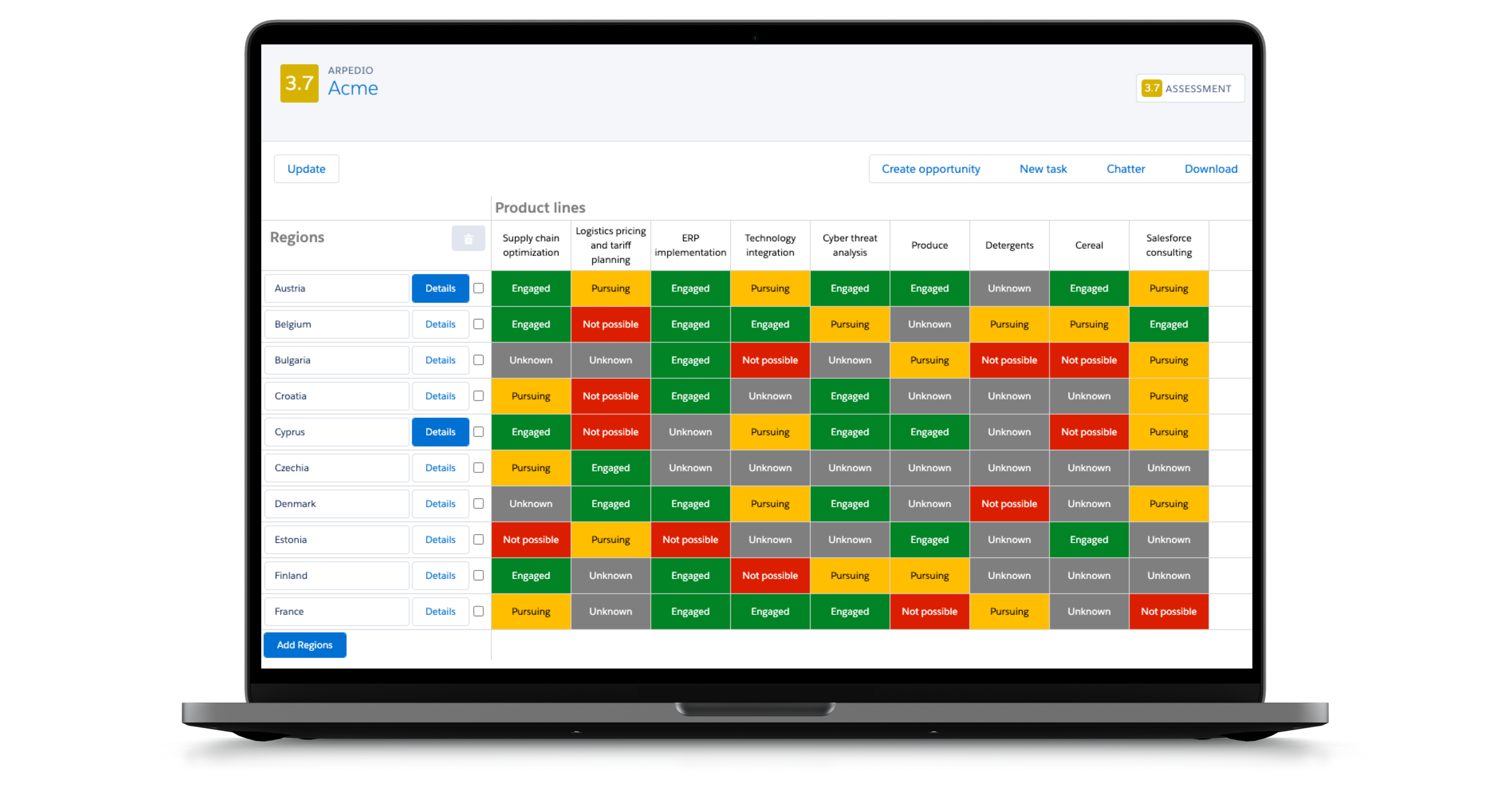 White Space Analysis Software, Natively in Salesforce